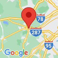 Map of Somerville, NJ US
